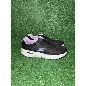 Skechers Go Run 7.0 Womens Size 8.5 Black Purple Running Shoes Comfort Sneakers